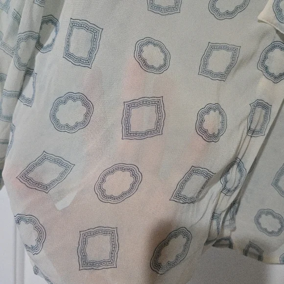 Vintage Giorgio Armani Sheer Blouse, SIZE 6 - Picture 11 of 16